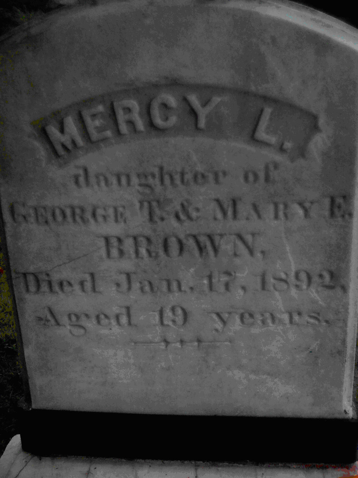 Vampire Mercy Brown
